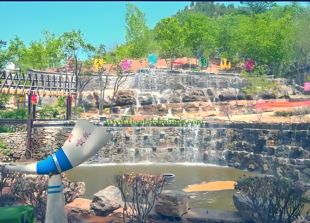 临沂利山涧景区声控呐喊喷泉