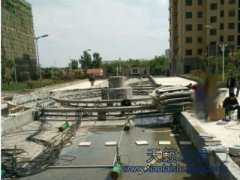 喷泉景观 济南武夷.御泉名城音乐喷泉工程