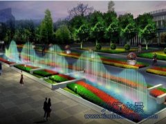 忻州一中音乐喷泉工程