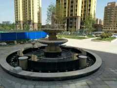 喷泉设计公司案例—济南汇侨城雕塑喷泉竣工