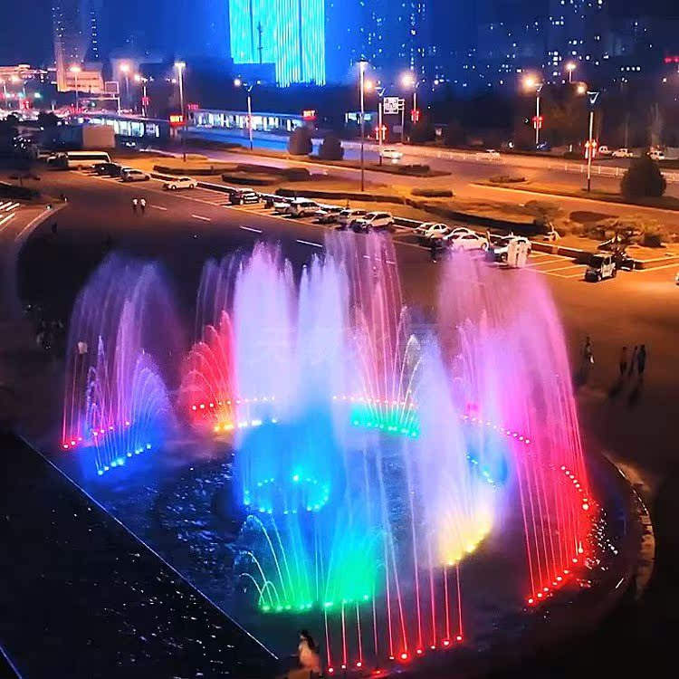 音乐喷泉：水与旋律交织的城市艺术