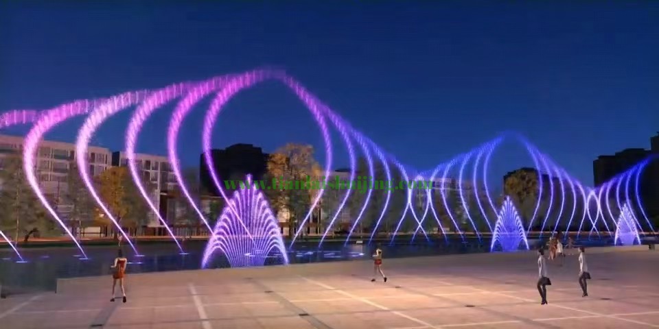 音乐喷泉如何实现 “水随乐动” 实时同步 —— 音乐喷泉设计与技术解析